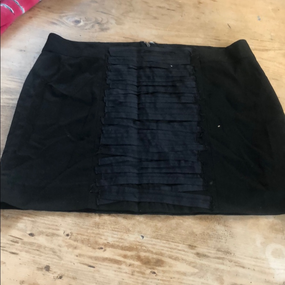 Gap Lined Stretch Mini Skirt with Ribbon Detail 12